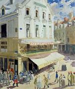 Sir William Orpen Dieppe oil painting on canvas